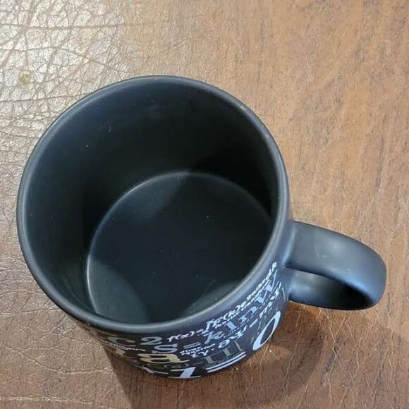 UNEMPLOYED PHILOSOPHERS GUILD Math Formulas Tea Coffee Mug 2012 - Picture 5 of 8